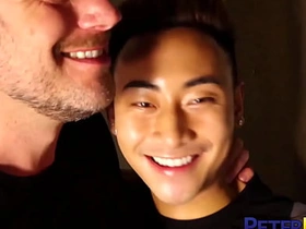 PETERFEVER亚裔Jeremy Vuitton被Hans Berlin无套内射 north asian gay sex videos