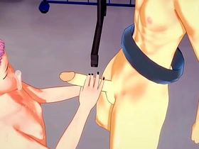 咒术回战耽美 - 虎杖悠仁打飞机后被宿傺干 - 娘炮变装日本亚洲漫画动漫游戏同性恋色情 asian gay slut making love videos