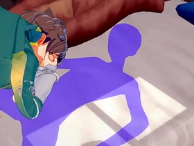 《为美好的世界献上祝福》男同版 - 和真激烈性爱[手交、口交、被操第一视角] - 日本动漫游戏色情同性 asian drinking uncaring sex videos