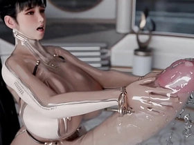 肥臀Ana肛交她的变性继女，Eve打飞机并把精液射满她的西装 hot asian china happy-go-lucky sex videos