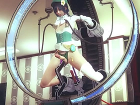 原神 Yaoi - 温迪在性爱机器上被干 - 娘炮变装日本亚洲漫画动漫游戏色情同性恋 asian male lead well-pleased coitus videos