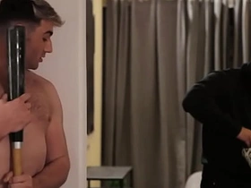 MEN - Michael Boston的男人不肯操他 于是Nate Grimes用大屌填满他两个洞 asian gay sex videos boy friend tv